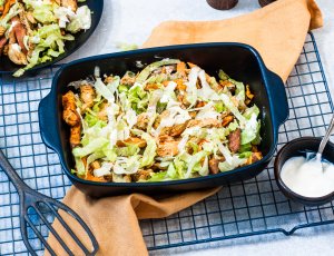 Vegetarische-gyrosschotel