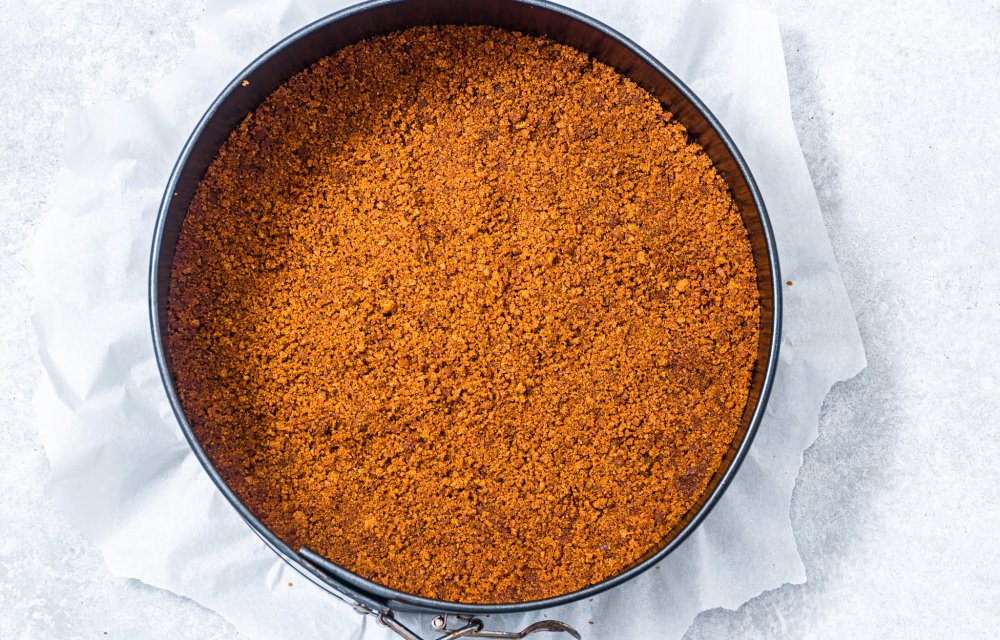 Witte chocolade cheesecake met mango