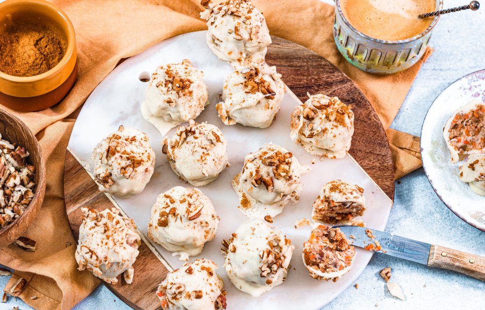 Carrotcake truffels