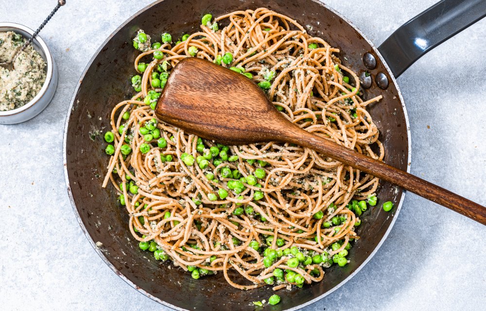 pasta met muntpesto