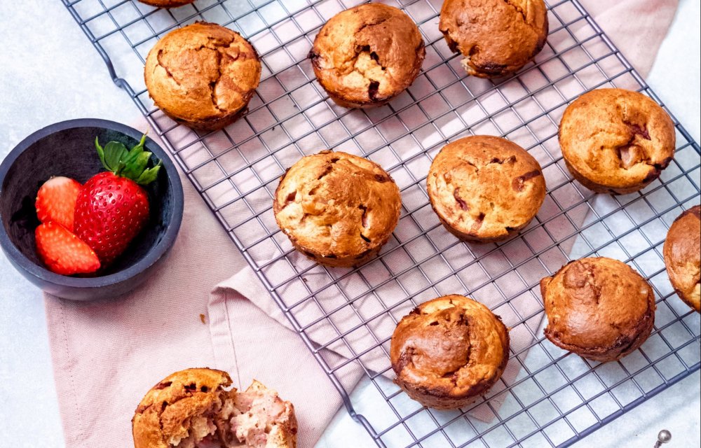 3x gezonde bananenbroodmuffins