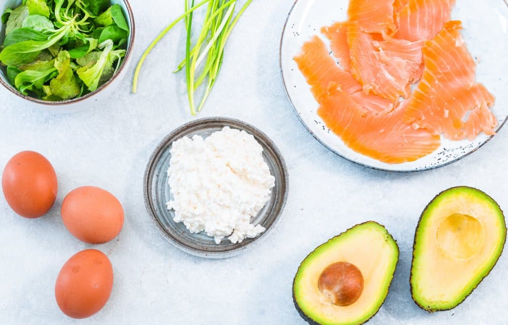 eiwrap met gerookte zalm