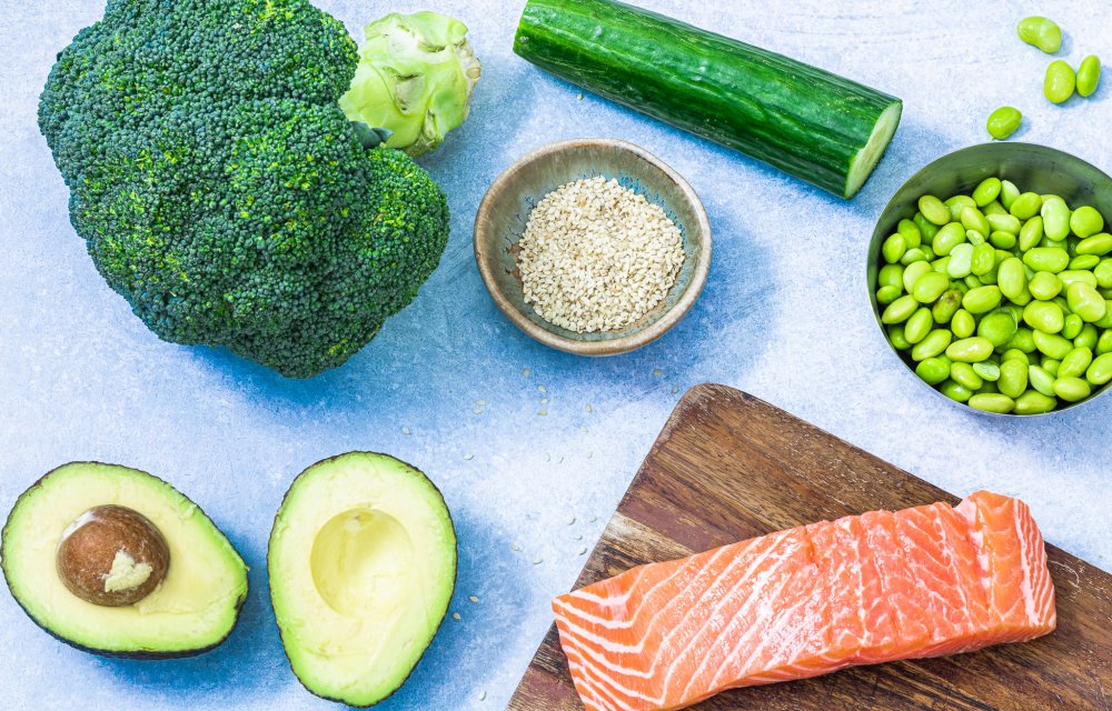 pokébowl met broccolirijst