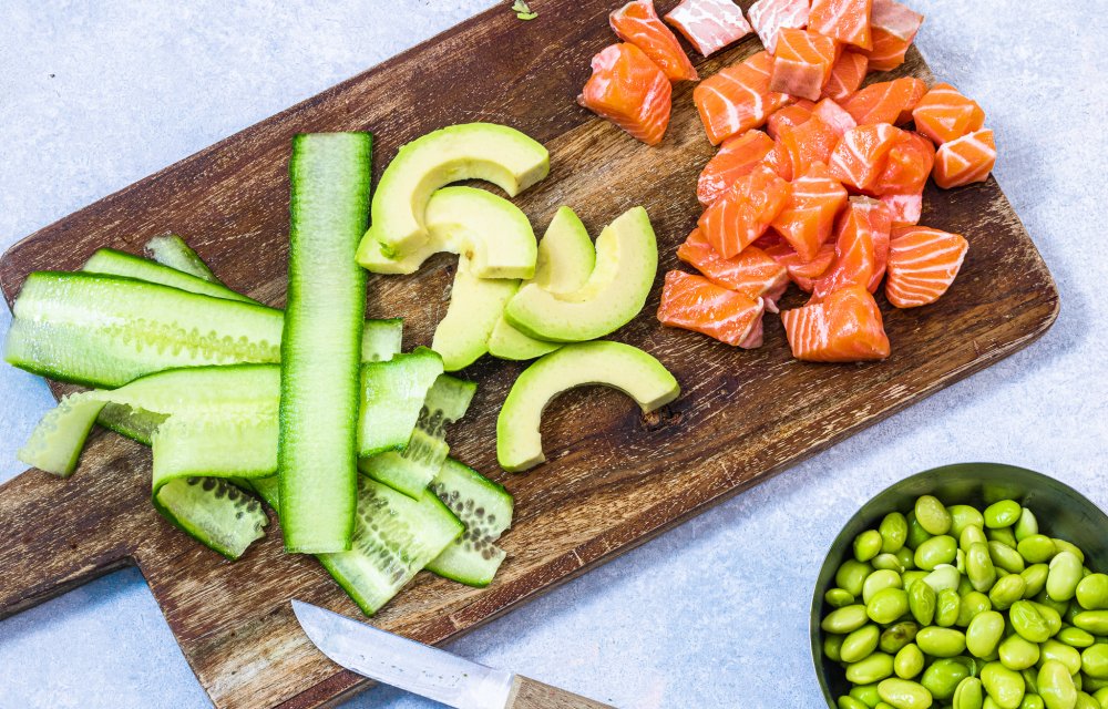 pokébowl met broccolirijst