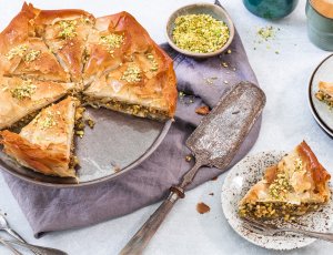 Baklava taart