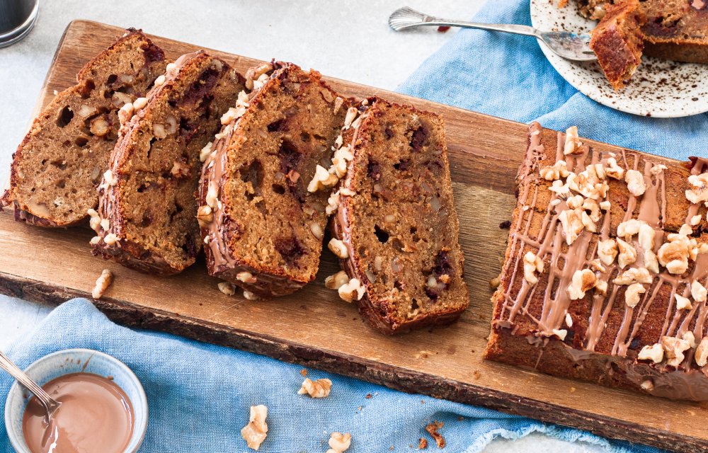 bananenbrood met chocolade