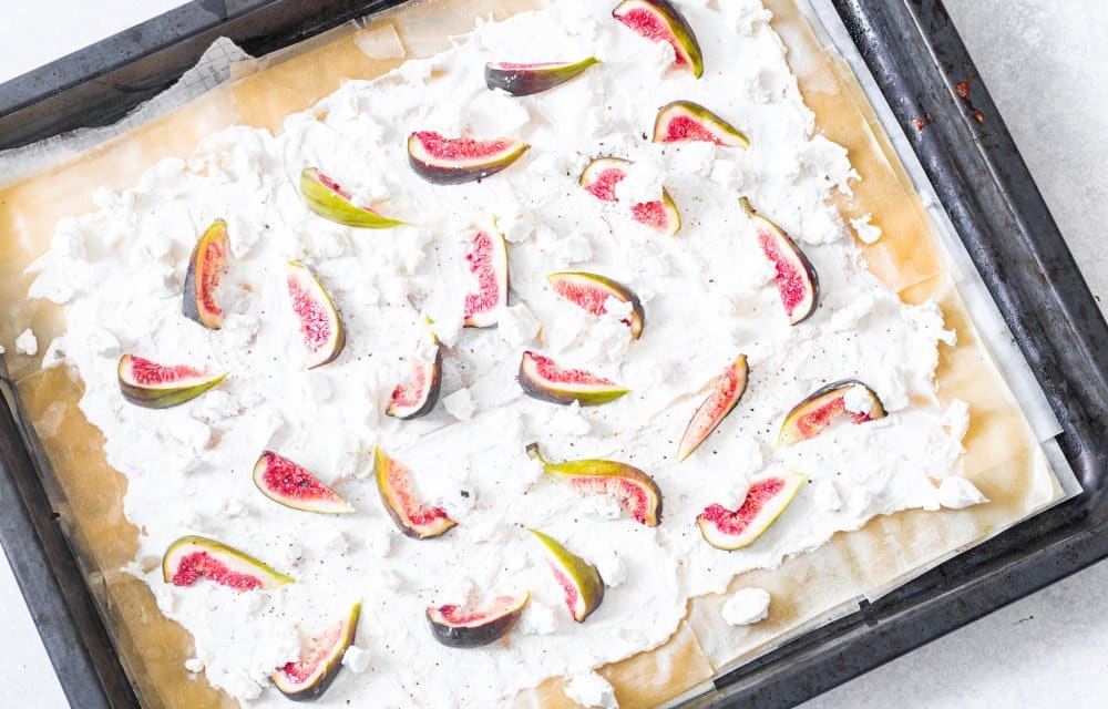 filodeegpizza met vijgen en geitenkaas
