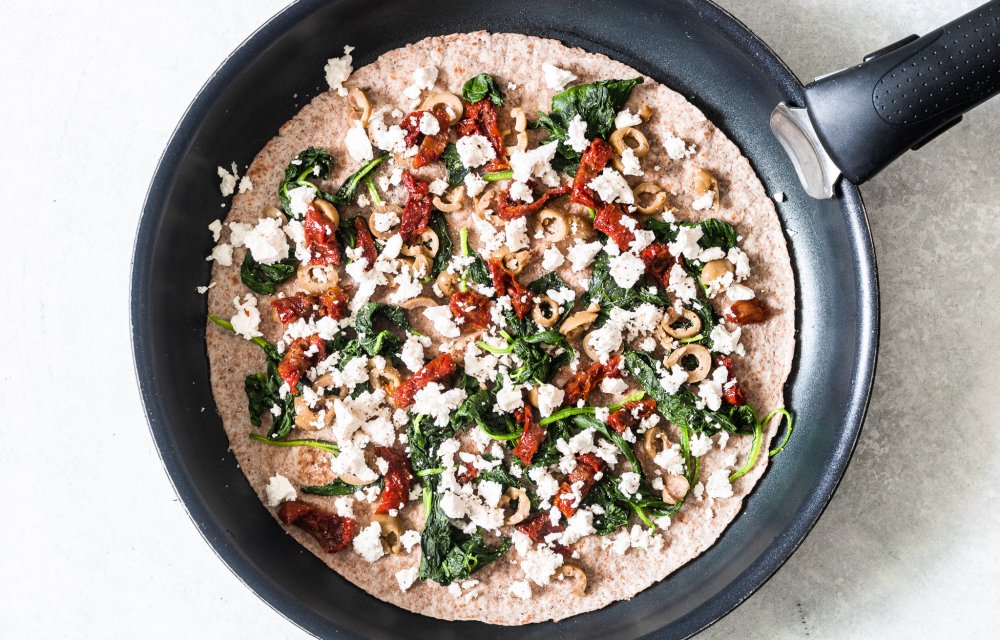 Griekse quesadilla's