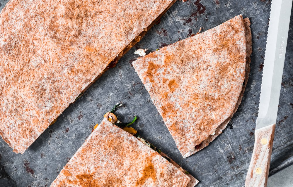 Griekse quesadilla's