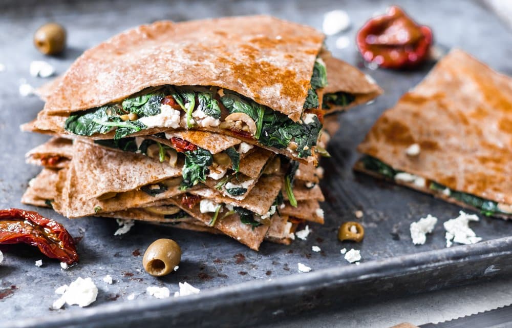 Griekse quesadilla’s