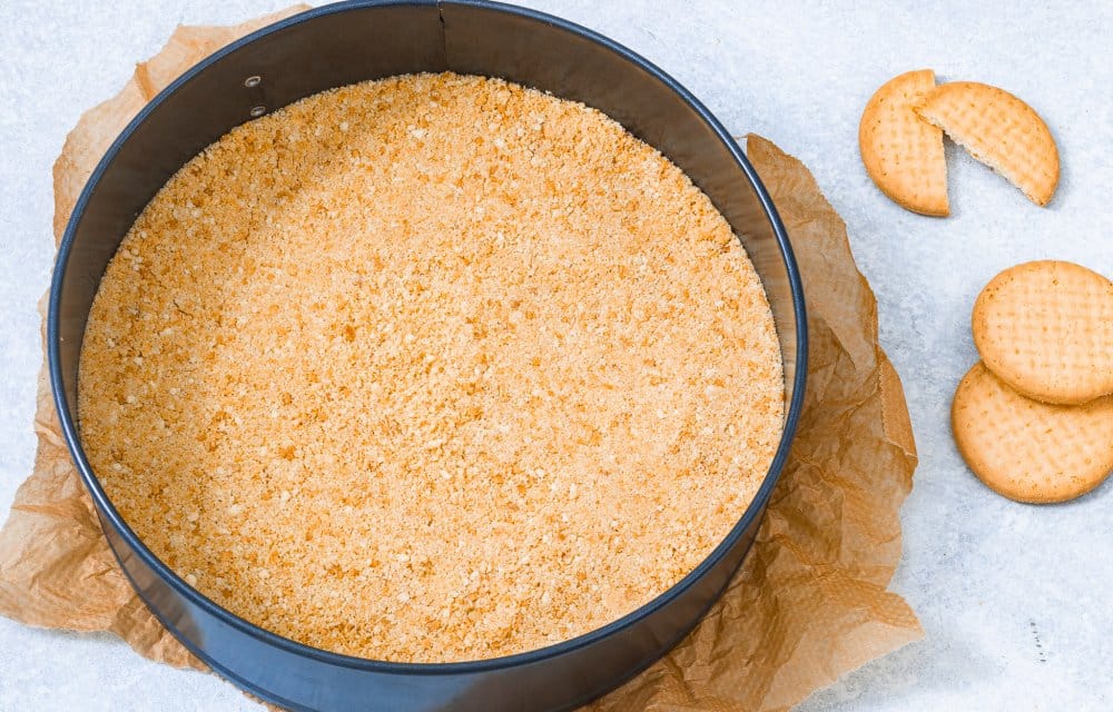 witte chocolade kwarktaart met passievrucht