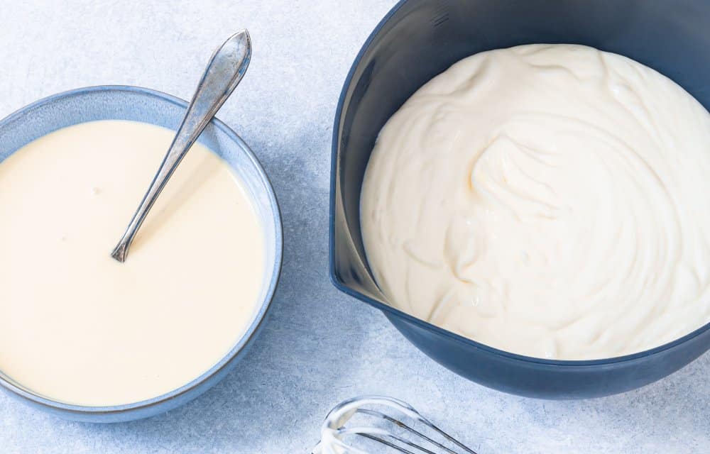 witte chocolade kwarktaart met passievrucht