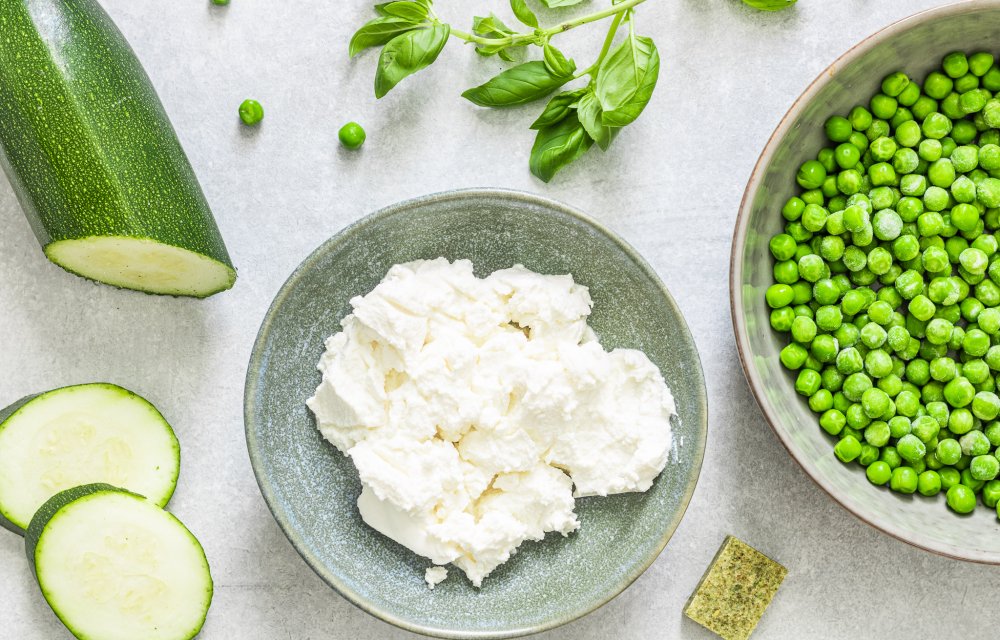 Courgette-doperwtensoep