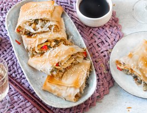 Loempia's uit de oven