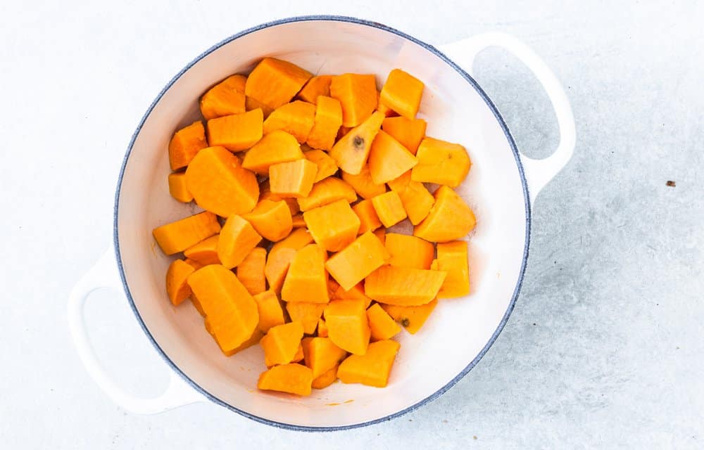 Mexicaanse zoete aardappelstamppot