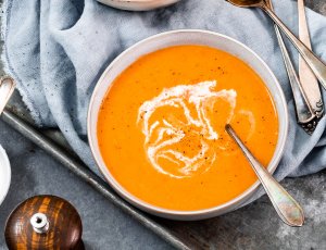 Romige tomatensoep