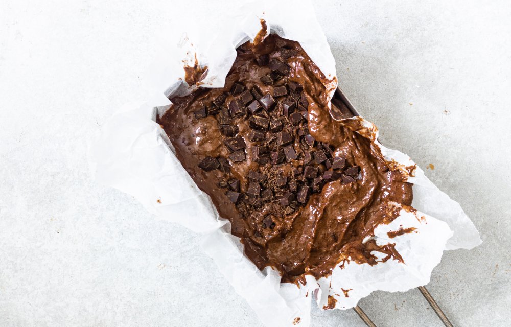 Zwarte bonen brownies