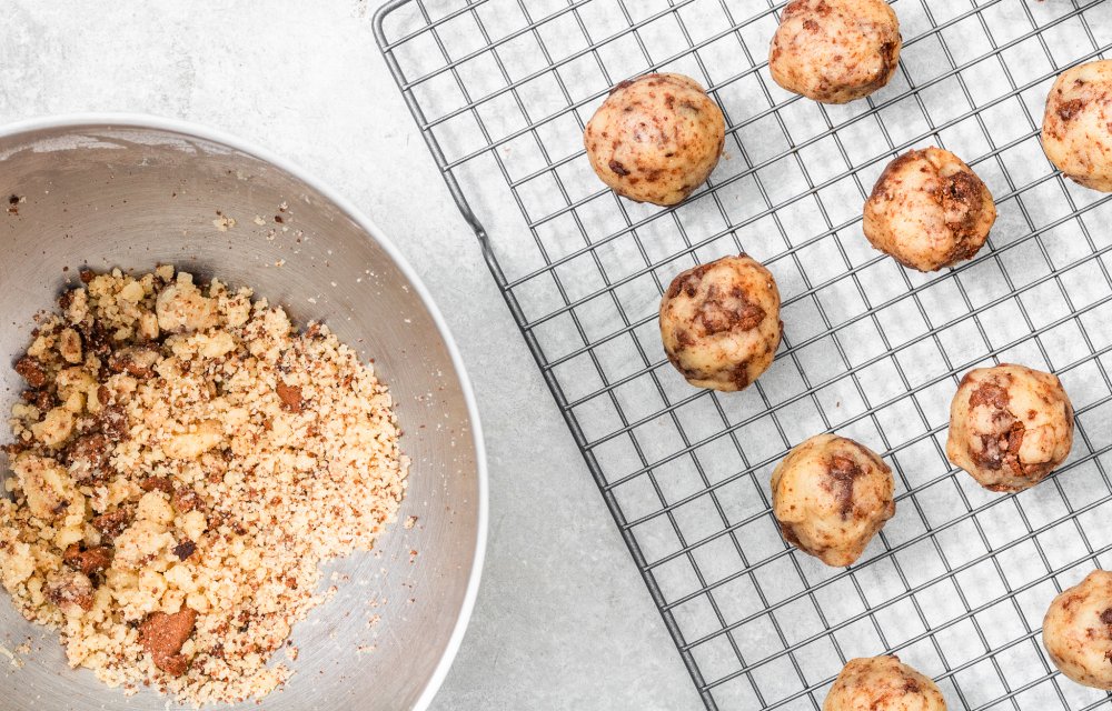 Cookie dough truffels