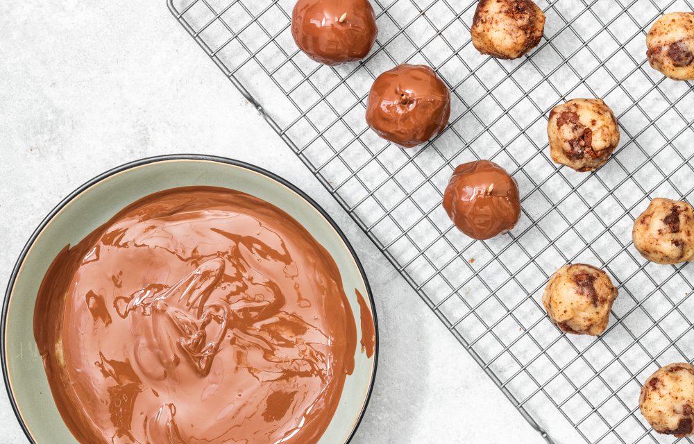 Cookie dough truffels