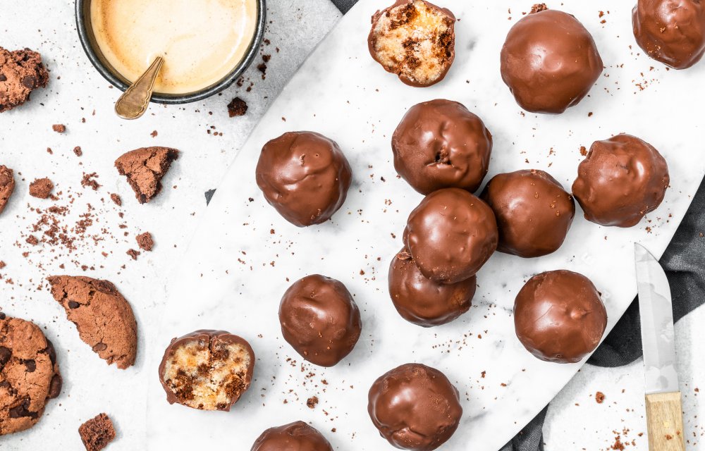 Cookie dough truffels