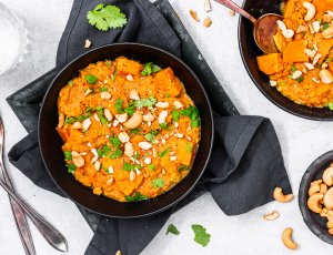 Dahl met zoete aardappel