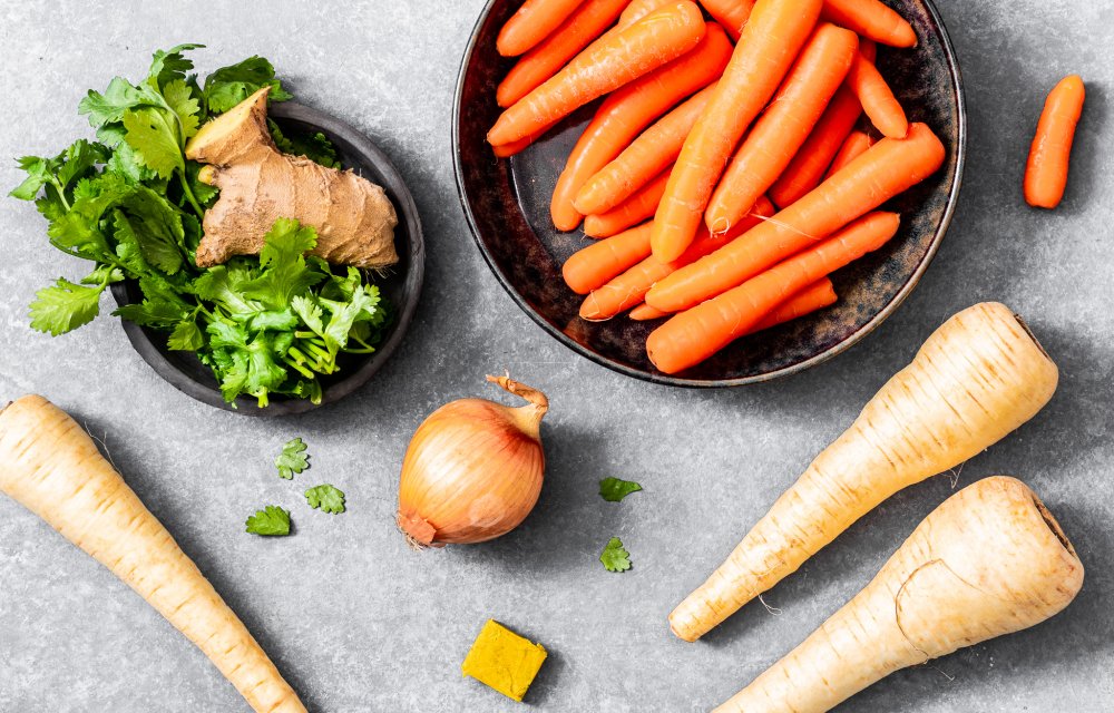 Pastinaaksoep met wortel