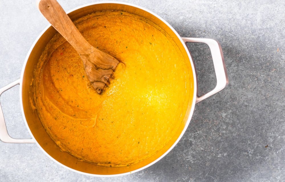 Pastinaaksoep met wortel