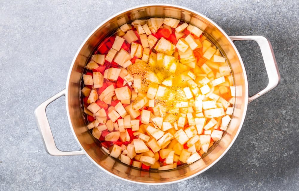 Pastinaaksoep met wortel