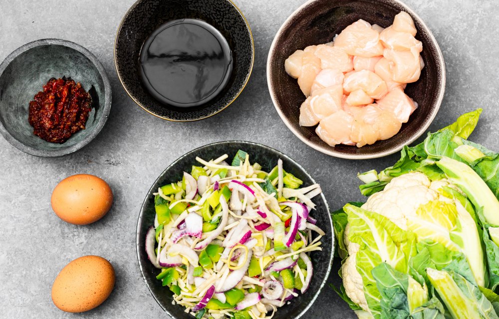 nasi van bloemkoolrijst