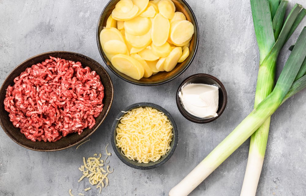 Preischotel met gehakt