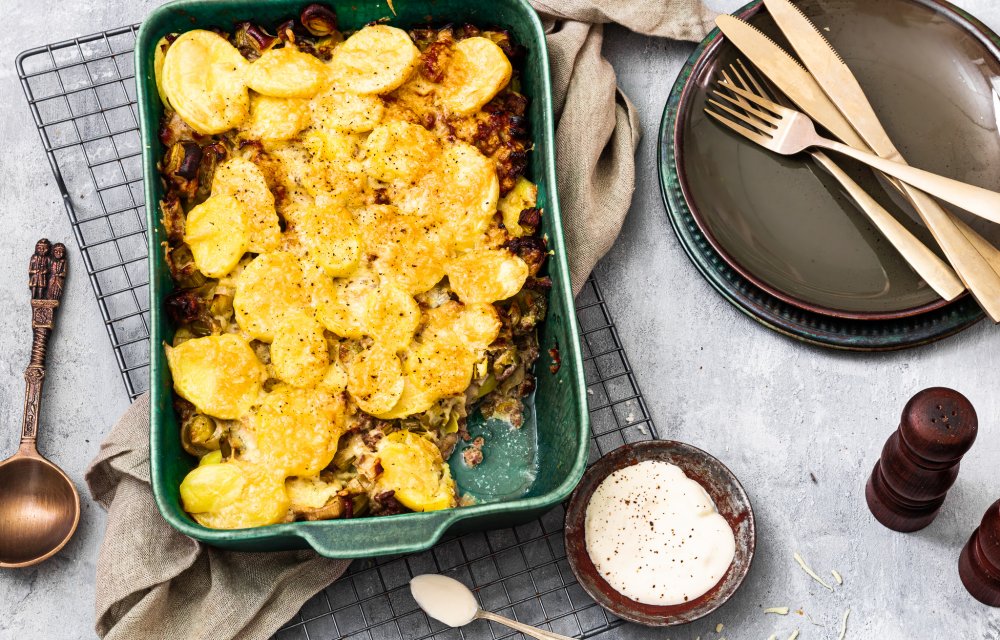 Preischotel met gehakt