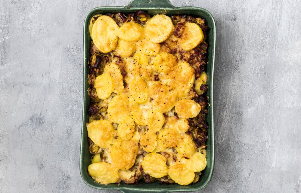 Preischotel met gehakt