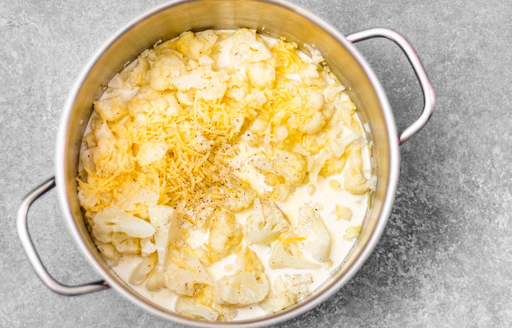 Romige pasta met bloemkool