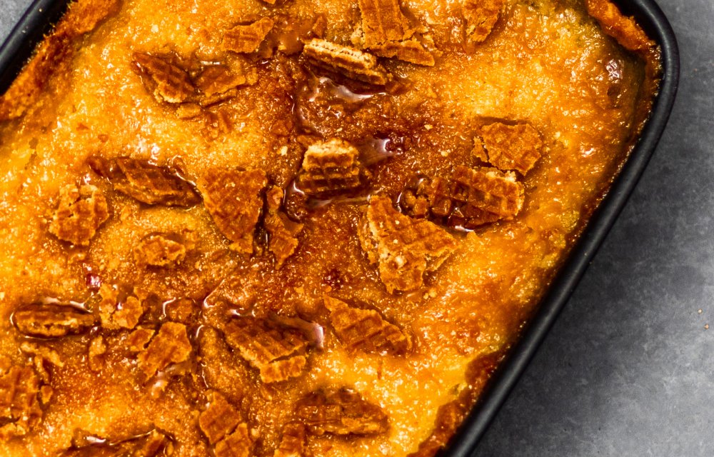 Stroopwafel boterkoek