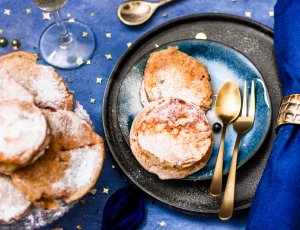 Gezonde appelbeignets