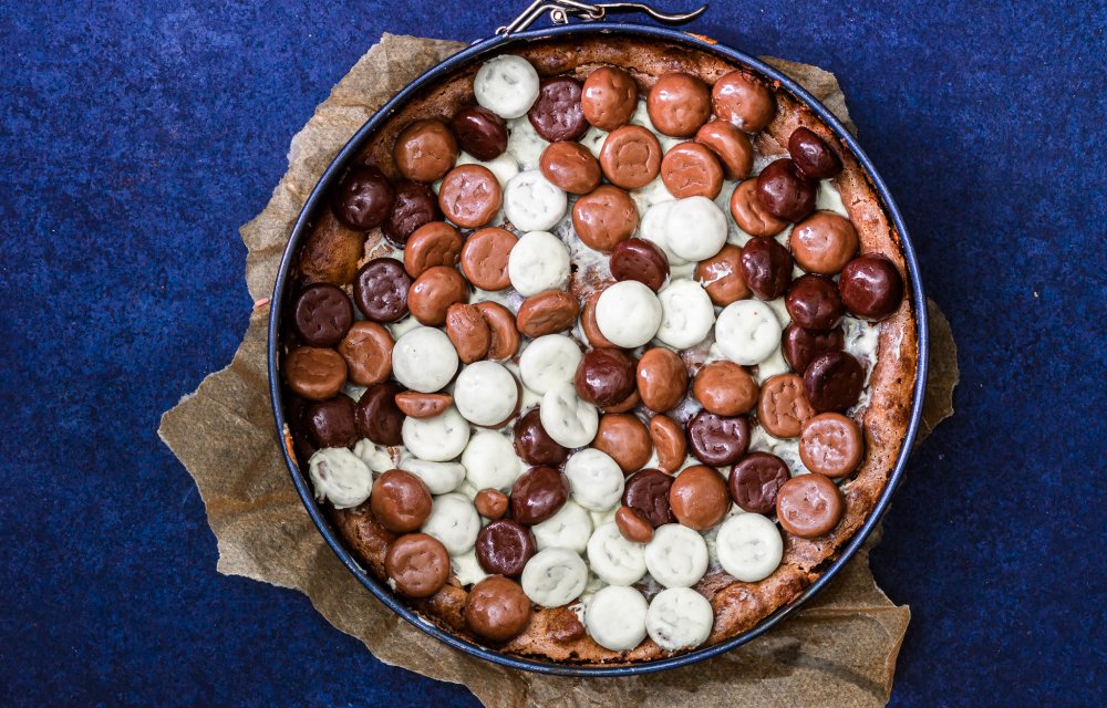 Cheescake met chocoladekruidnoten