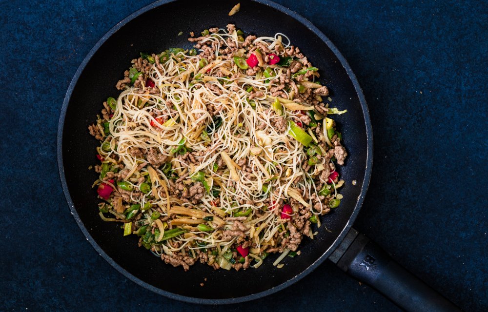 Sintloempia's met kipgehakt