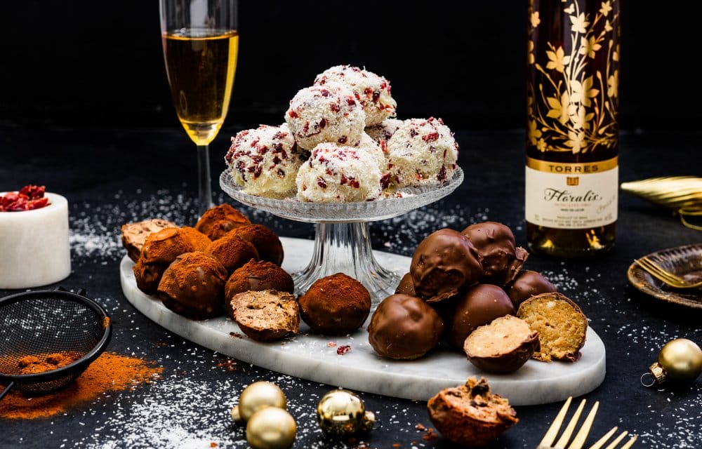 Makkelijke kersttruffels