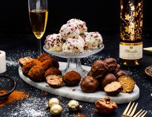 Makkelijke kersttruffels