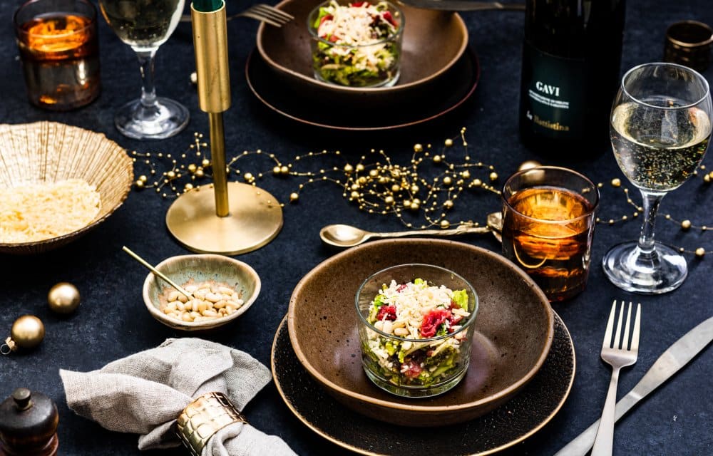 Viergangen kerstdiner voor twee personen