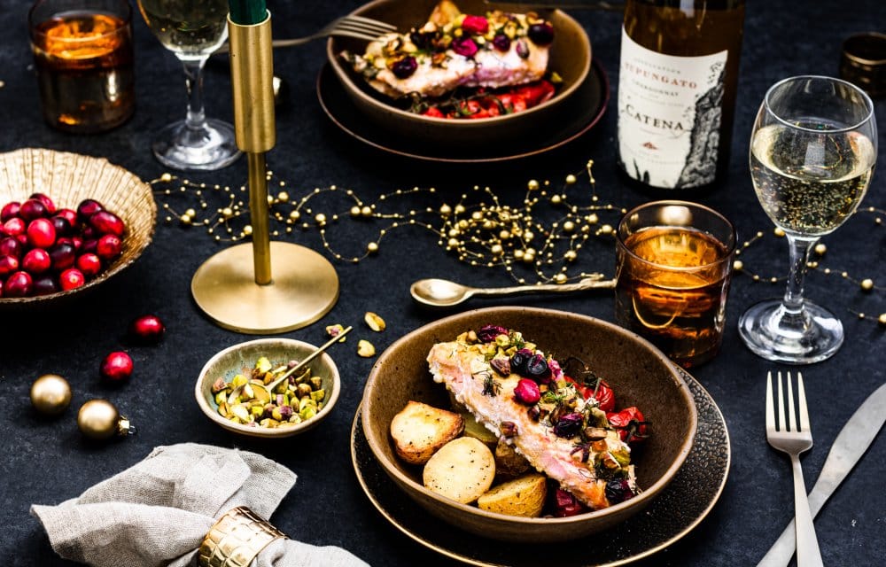 Viergangen kerstdiner voor twee personen