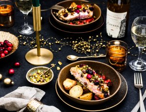 Viergangen kerstdiner voor twee personen