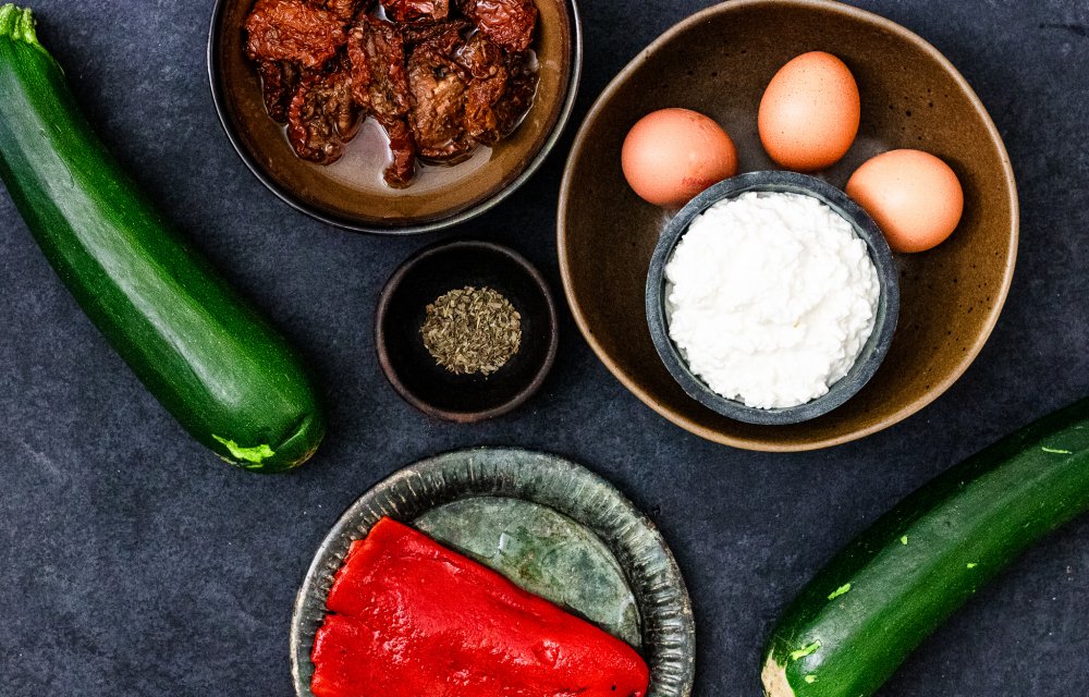 Italiaanse courgettequiche_