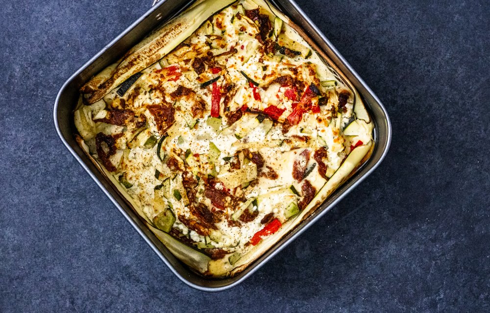 Italiaanse courgettequiche_
