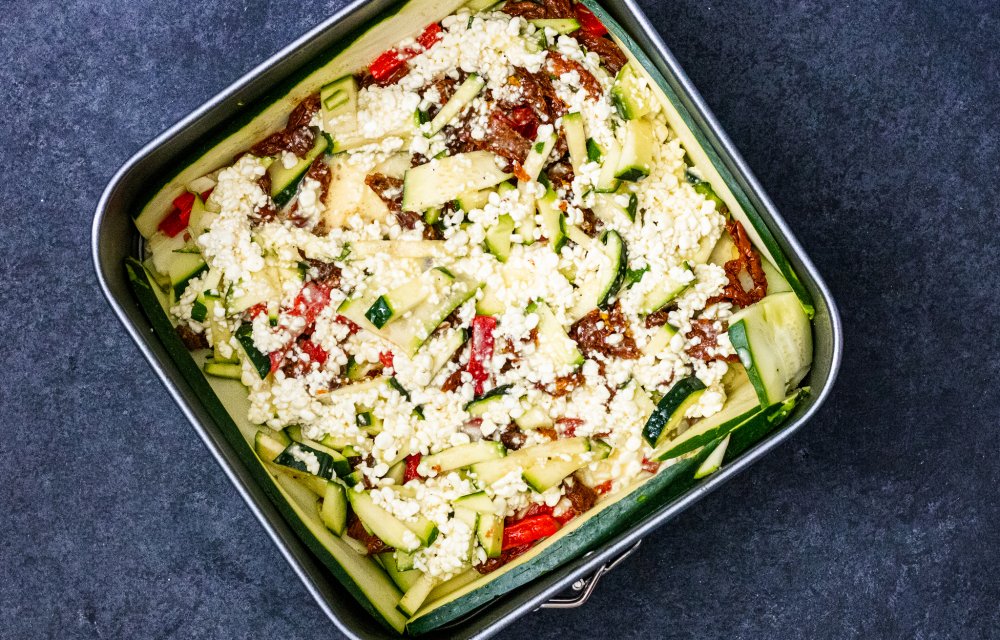 Italiaanse courgettequiche_