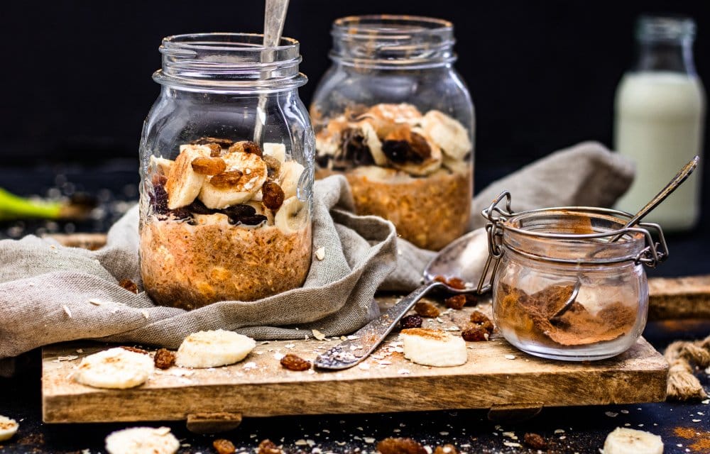Pumpkin spice overnight oats