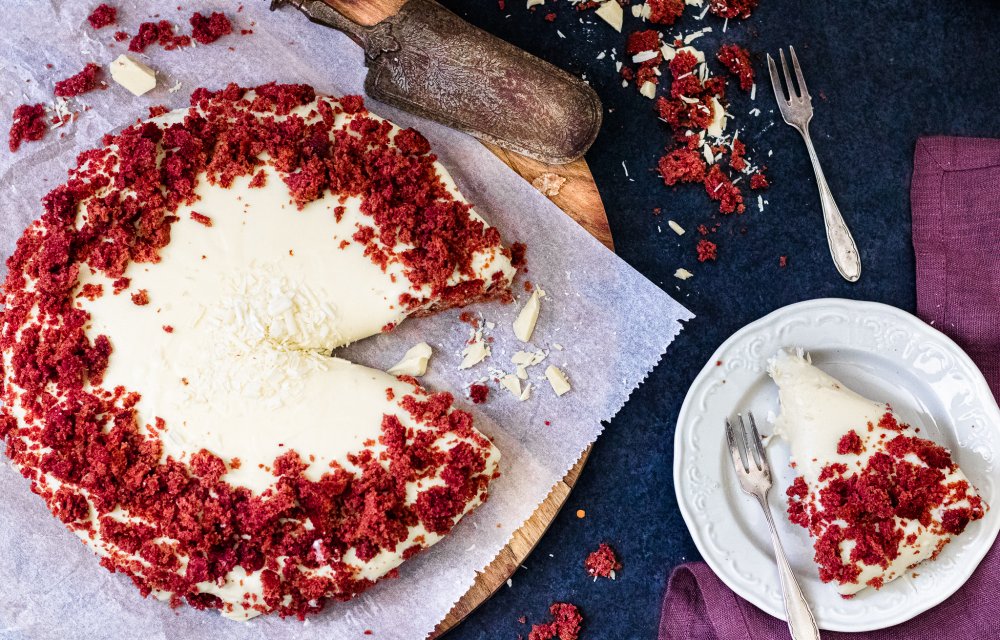 Red velvet cheesecake