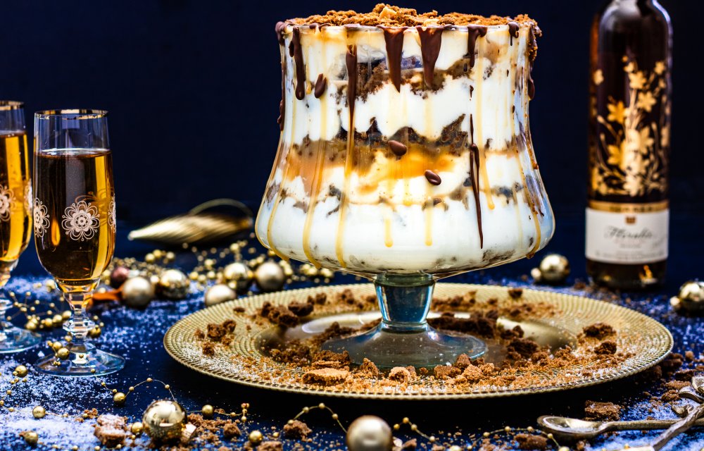 Salted caramel trifle XL