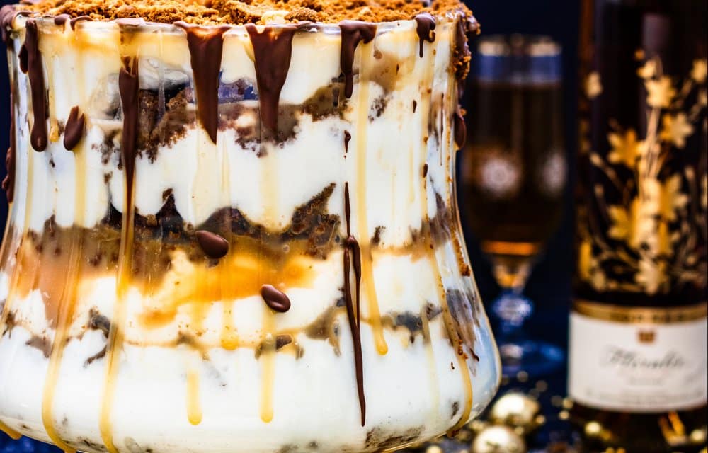 Salted caramel trifle X