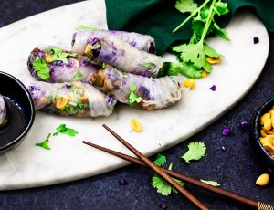 Winterse springrolls